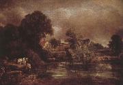 John Constable The white hasten oil on canvas